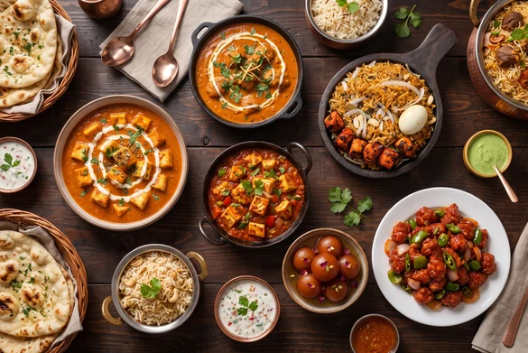Signature East Indian dishes at Desi Swag on St. Mary's Road, Winnipeg