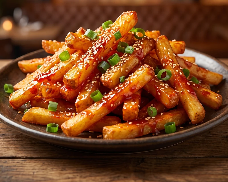 Honey chilli fries starter at Desi Swag East Indian Cuisine, south Winnipeg